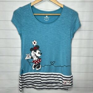 Disney Parks - Minnie & Minnie Lovecard Tee - XS